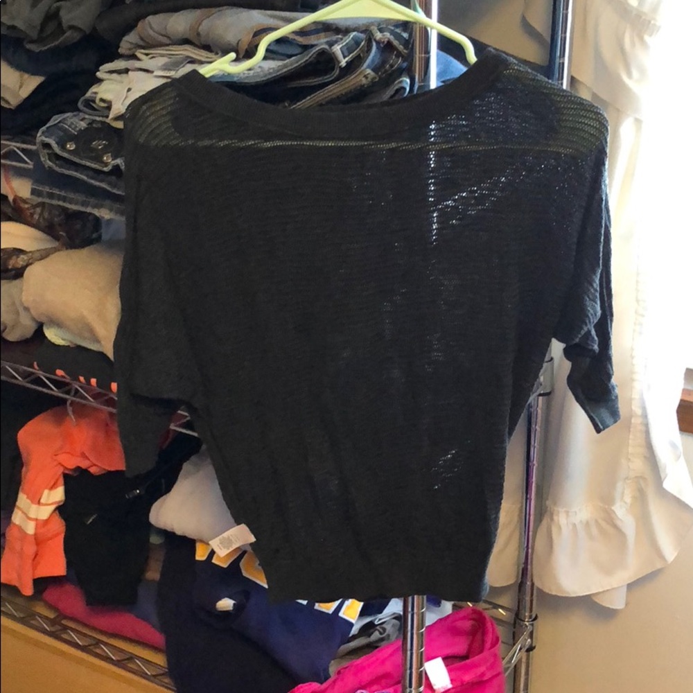 Soft express dolman sweater waffle material xs